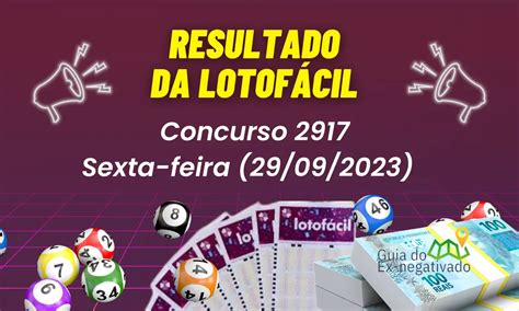 lotofacil 2917 resultado